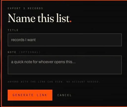 Shareable want-lists for enablers
